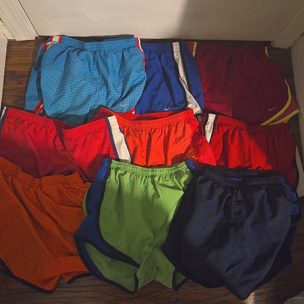 NIKE XS Tempo Shorts-LOT OF 9